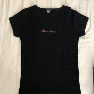 “Shoe whore.” KENNETH COLE Ltd Edition T-shirt
